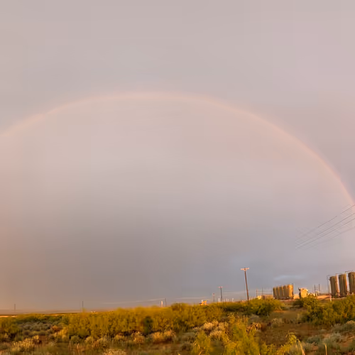 Rainbow In Texas