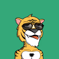 Grouchy Tiger Social Club #4402