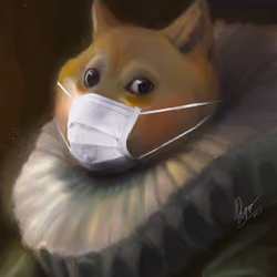 Masked Doge of Venice - Single Piece