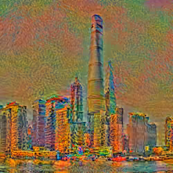 Fiery City Jungle