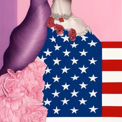 American flag art 2023 #2