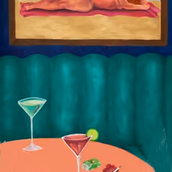 first date in a bar