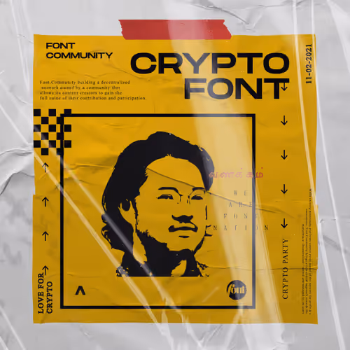 Crypto Font - ^