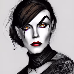 The widow 