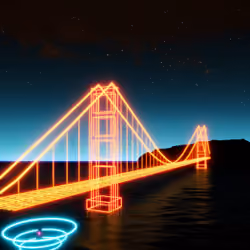 Monsisi special places 009 "Golden Gate Bridge"