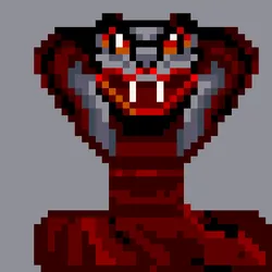 Pixel Cobra Snake 