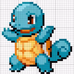 Pixels Squirtle