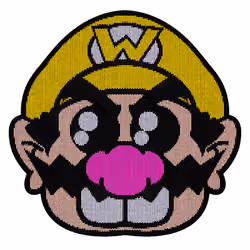 BLUEBE - Knitted badge #05