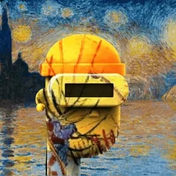 3D VAN GOGH PUNKS #060
