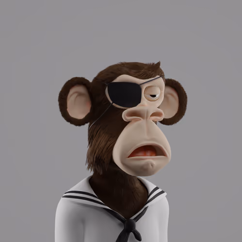 3D Bored Ape Club #437