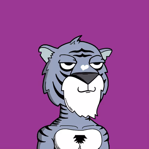 Grouchy Tiger Social Club #1890