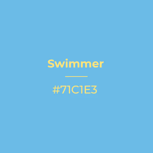 Swimmer #71c1e3