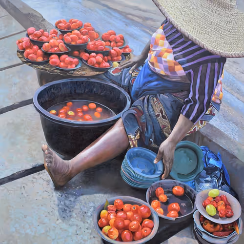 Nigerian Market woman