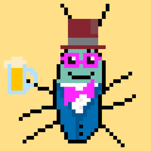 Crypto Bug Gentleman #136