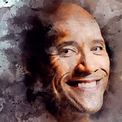 Watercolor #25 - The Rock