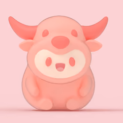 Pon smiling buffalo