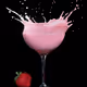 Strawberry Cocktail Splash