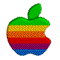 Retro Apple Logo
