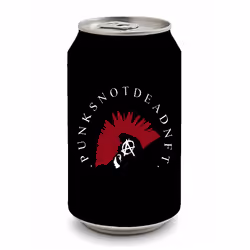 Punk Can Dark Red