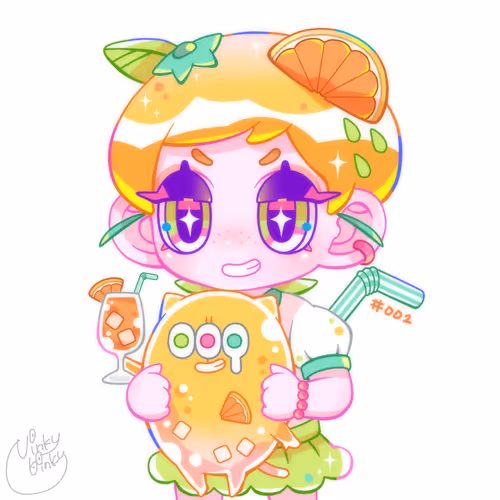 #002　Orange juice
