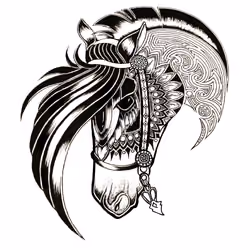 ORNATE HORSE