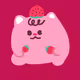 Pika-pink Cat