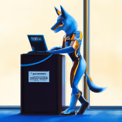 Robot wolf