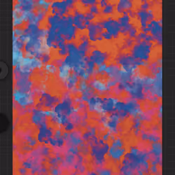 orange Blue sky
