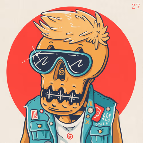 Skull Island Head #27