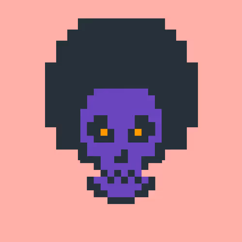 Afro CryptoSkull #8431