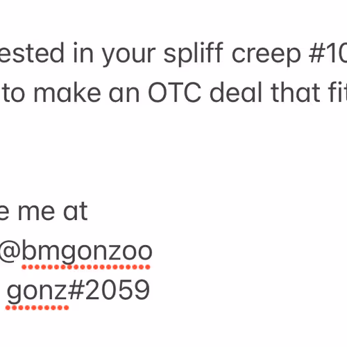 Lets make a deal?