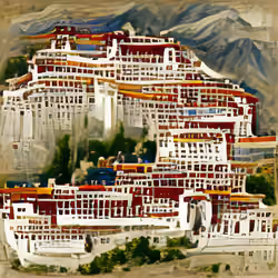 Series #1-53 Potala Palace (Metaverse of Magnificent Art)