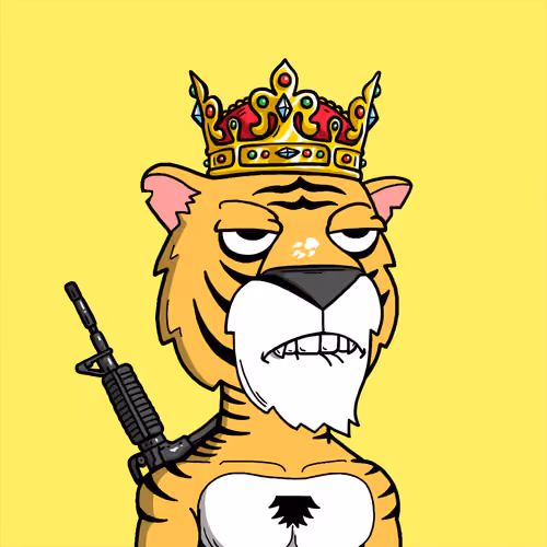 Grouchy Tiger Social Club #4113