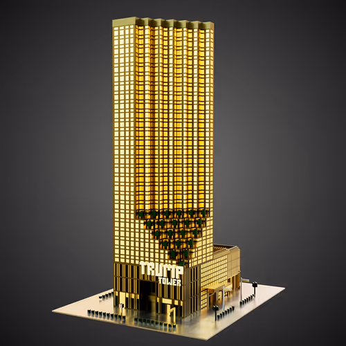 Gold Trump Tower #2