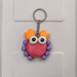 crab keyring