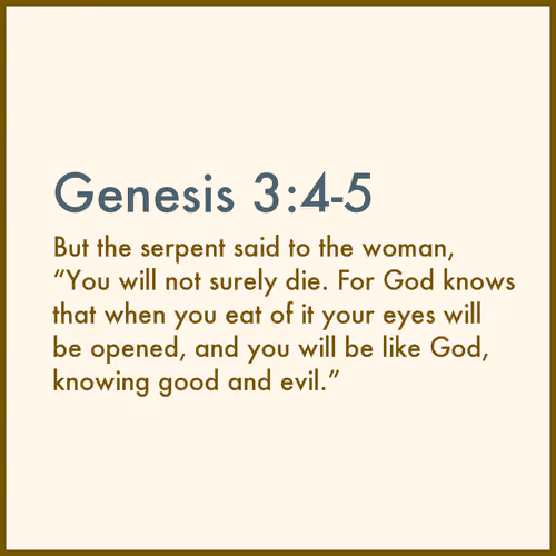 Genesis 3:4-5