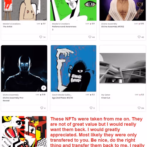 Missing NFTs