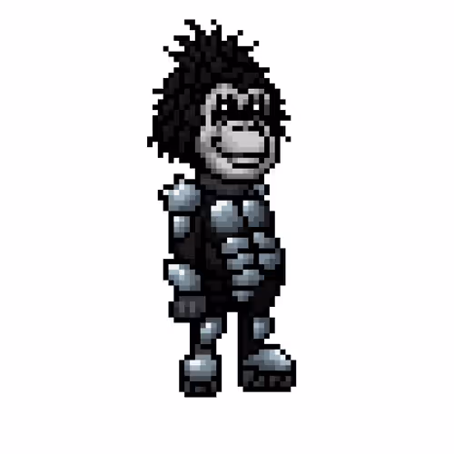 Crypto Harambe #049 - Gene Simmons Harambe
