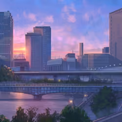 The sleeping city