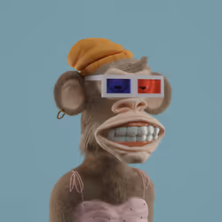 3D Bored Ape Club #461