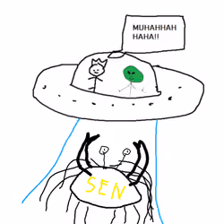 Sen Alien Abduction moediggz x Banz