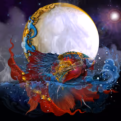 ฺBetta to The moon
