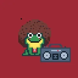 Pixel Froggy #07 - Funky The Disco Frog