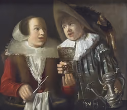 A Flirting Couple