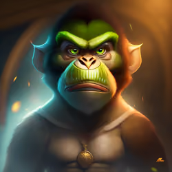 Angry monkey #11