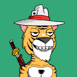 Grouchy Tiger Social Club #81