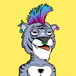 Grouchy Tiger Social Club #6067