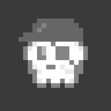 Kawaii SKULL #7683