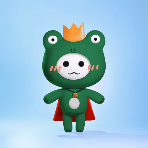 Bubble Bear - Frog Prince #008
