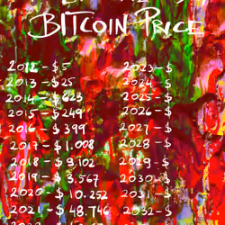 Valentine's Day Bitcoin Price 2012-2022